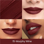 Swiss Beauty Matte Long Lasting Stay Maxx Lip Crayon Lipstick Matte Finish - Murphy Wine - Distacart