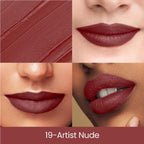 Swiss Beauty Matte Long Lasting Stay Maxx Lip Crayon Lipstick Matte Finish - Artist Nude - Distacart