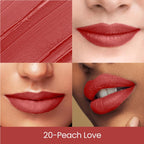 Swiss Beauty Matte Long Lasting Stay Maxx Lip Crayon Lipstick Matte Finish - Peach Love - Distacart