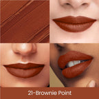 Swiss Beauty Matte Long Lasting Stay Maxx Lip Crayon Lipstick Matte Finish - Brownie Point - Distacart
