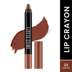 Swiss Beauty Matte Long Lasting Stay Maxx Lip Crayon Lipstick Matte Finish - Coffee