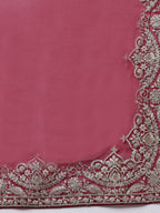 kasee Embroidered Poly Georgette Saree - Distacart