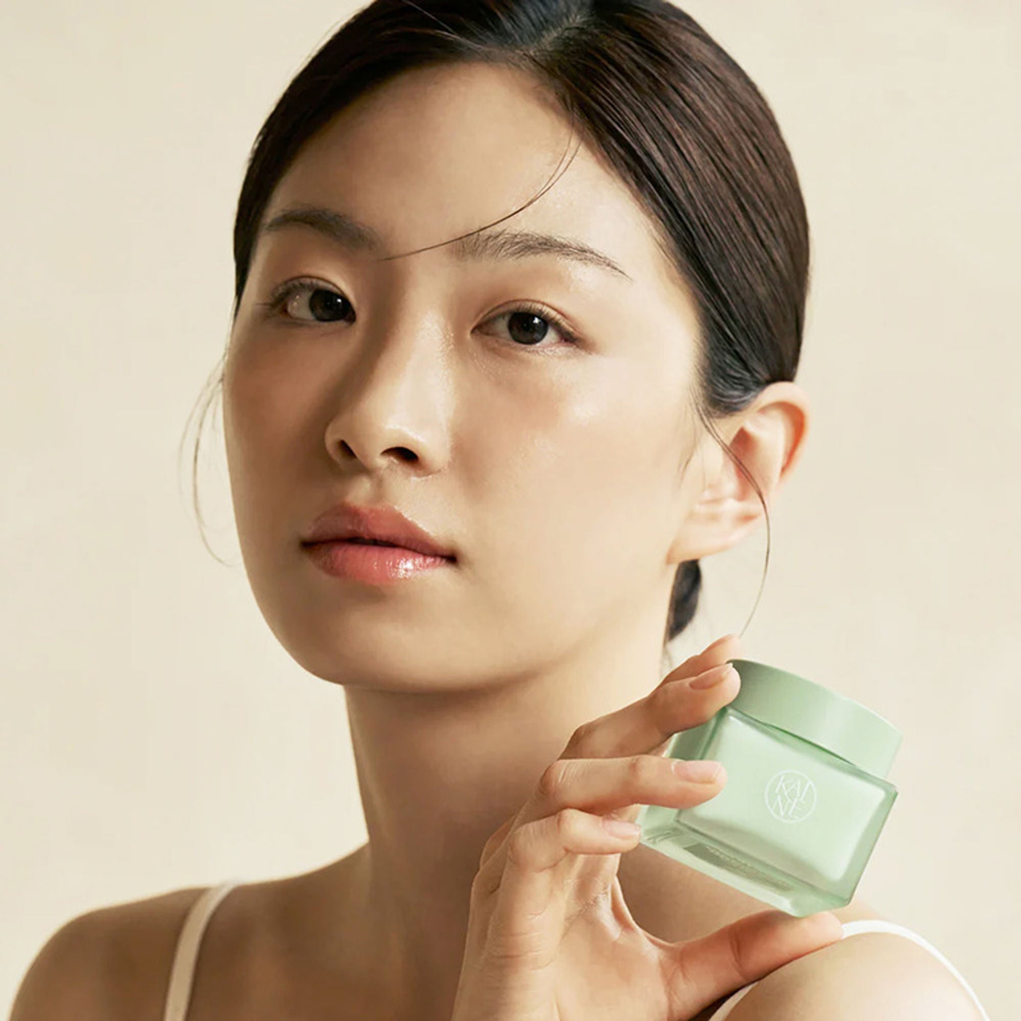 Kaine Green Calm Aqua Cream, Soothing Korean Gel Cream