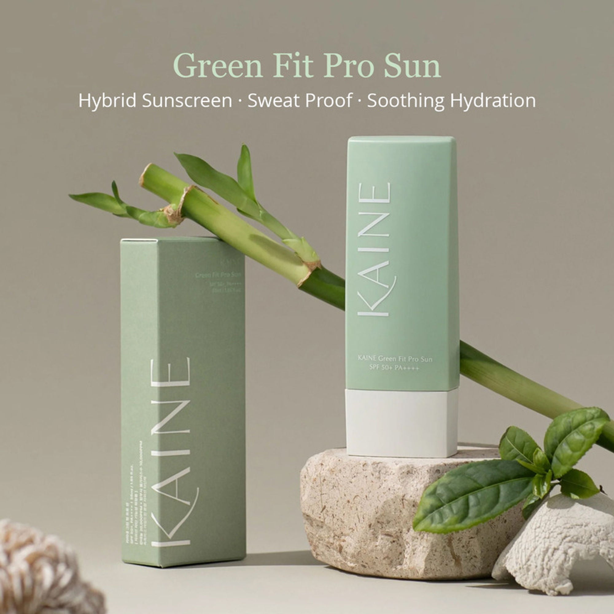 Kaine Green Fit Pro Sun Spf 50+, Pa++++ Hybrid Korean Sunscreen