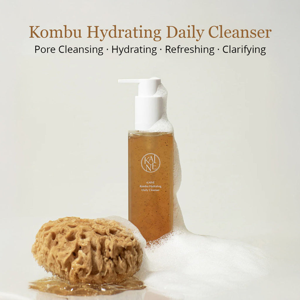 Kaine Kombu Hydrating Daily Cleanser, Gentle Korean Gel Cleanser