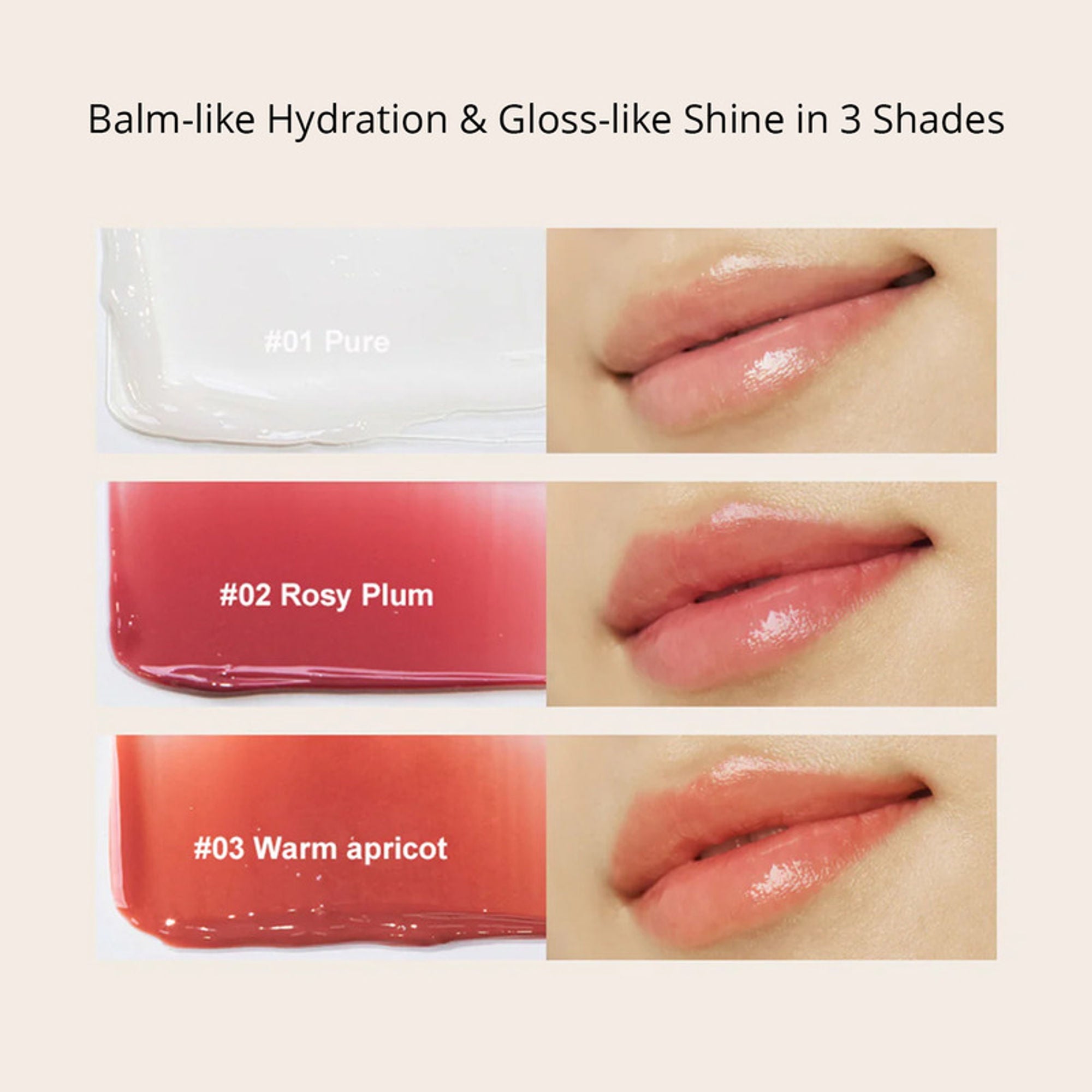 Kaine Glow Melting Lip Balm - 01 Pure