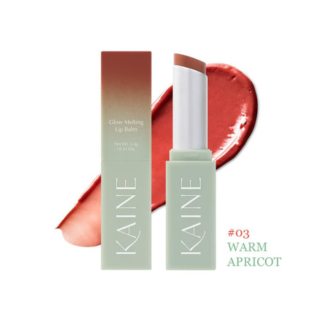 Kaine Glow Melting Lip Balm - 03 Warm Apricot