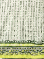 HERE&NOW Women Ethnic Motifs Printed Empire Pure Cotton Kurta with Palazzos & With Dupatta