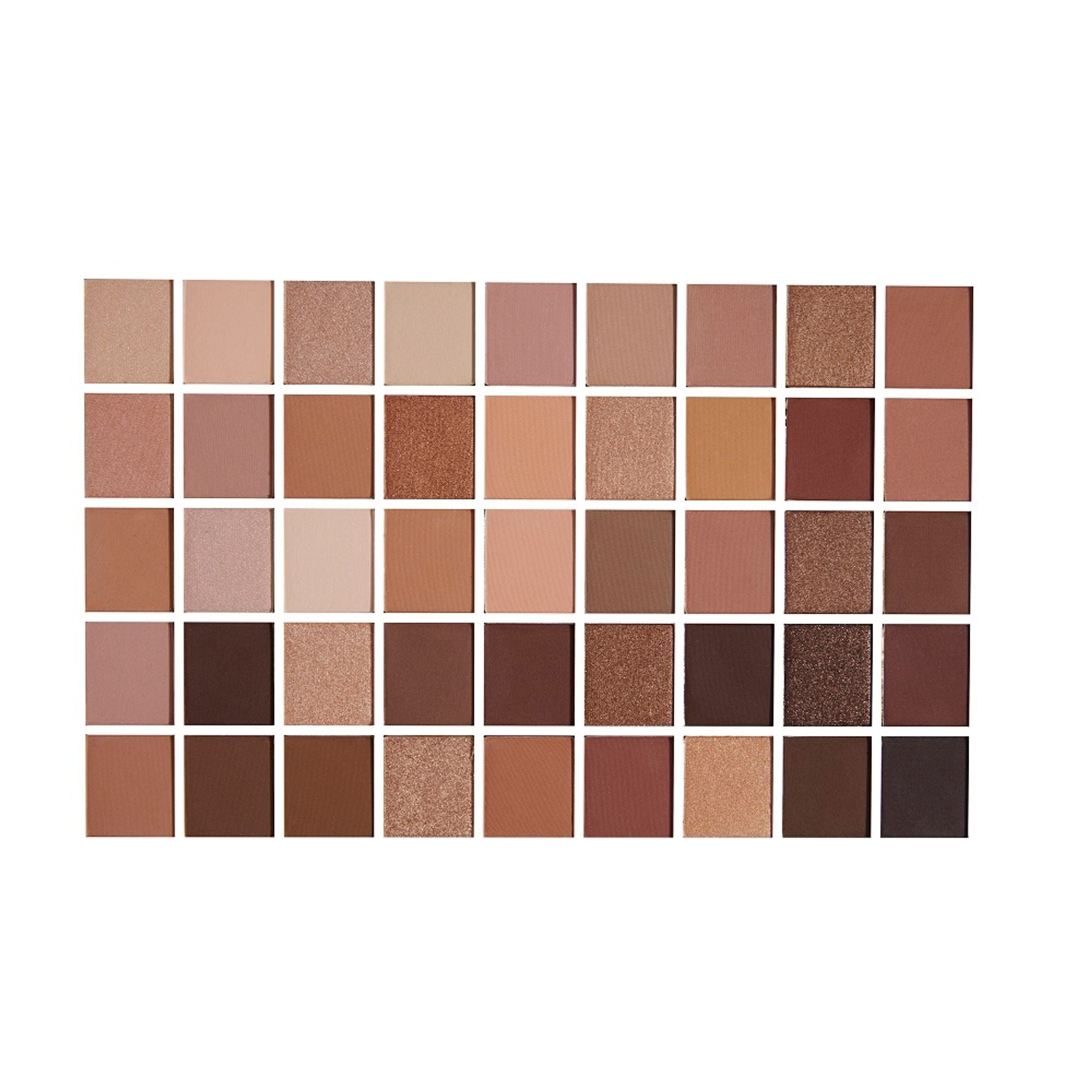 Makeup Revolution Maxi Reloaded Eyeshadow Palette - 45 Shades-Shimmer & Easy Blendable - Nudes