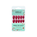 shills professional reusable press on nails oval spn504