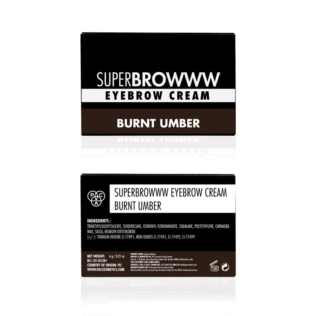 PAC Studio SuperBrowww Cream - 04 Burnt Umber