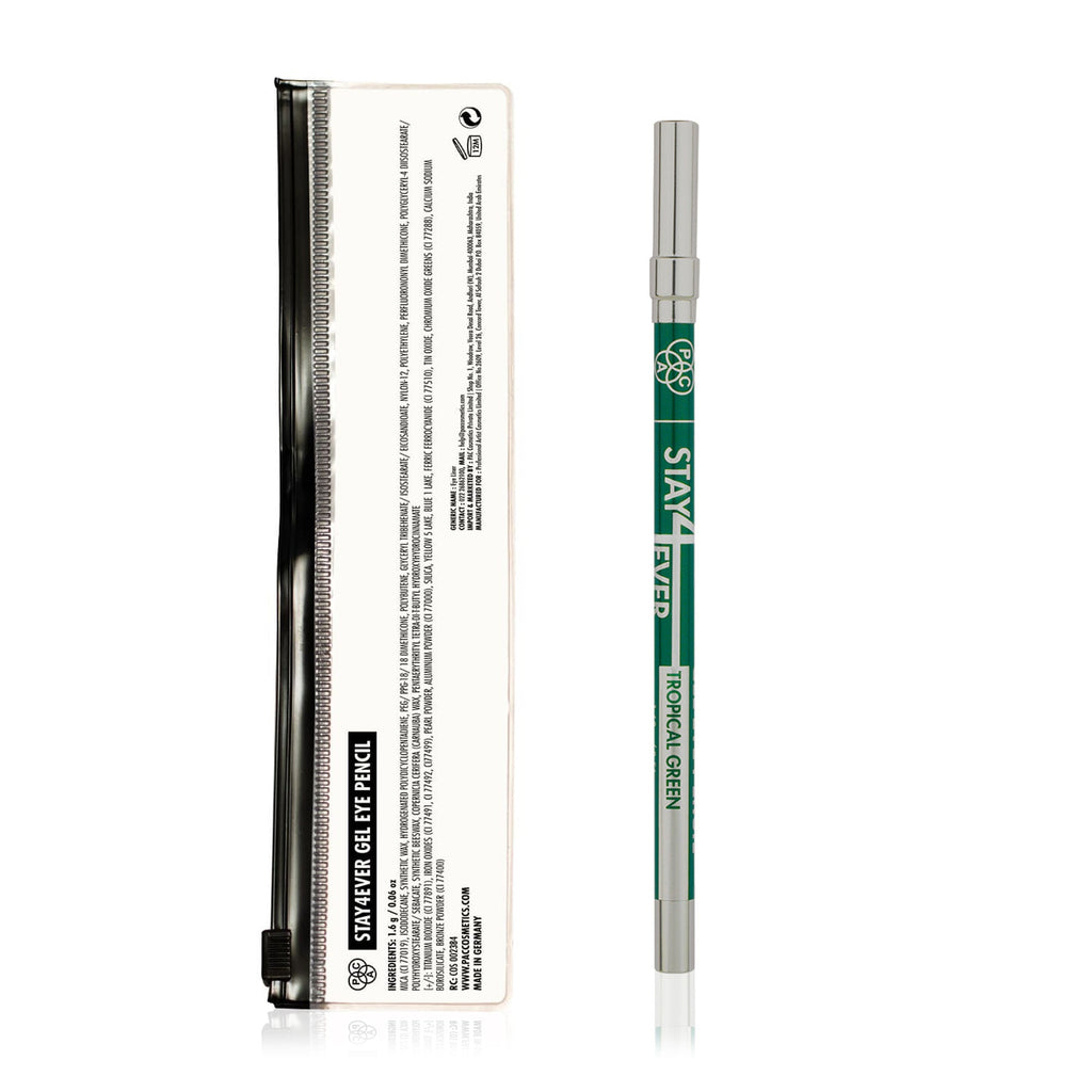 PAC Studio Stay4Ever Gel Eye Pencil - Tropical Green