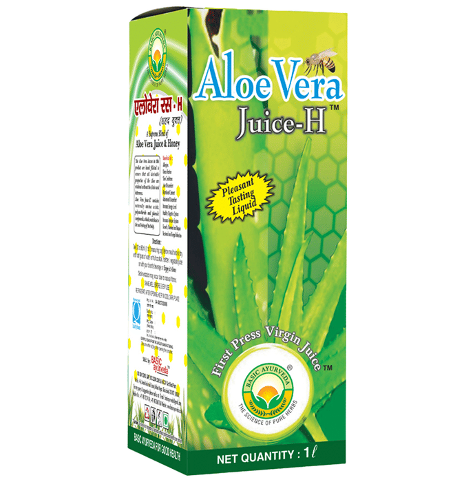 Basic Ayurveda Aloe Vera Juice with Honey