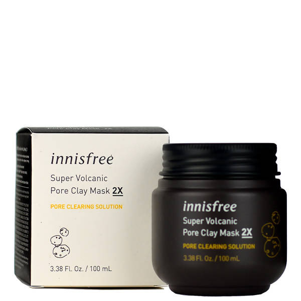 Innisfree Super Volcanic Pore Clay Mask 2X Pore Clearing Solution