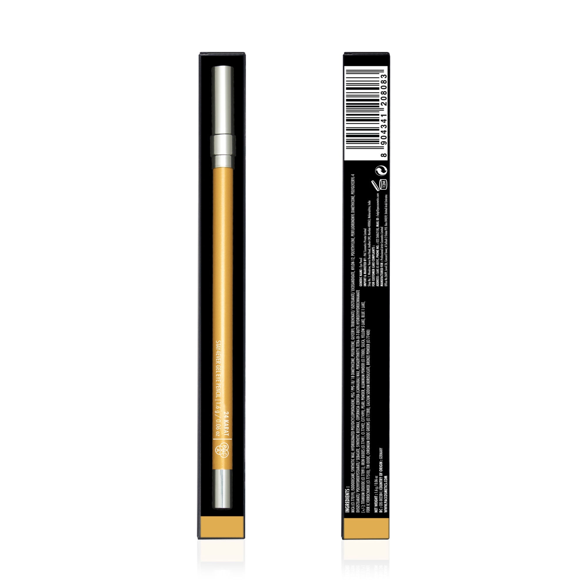 PAC Studio Stay4Ever Gel Eye Pencil - 24 Karat