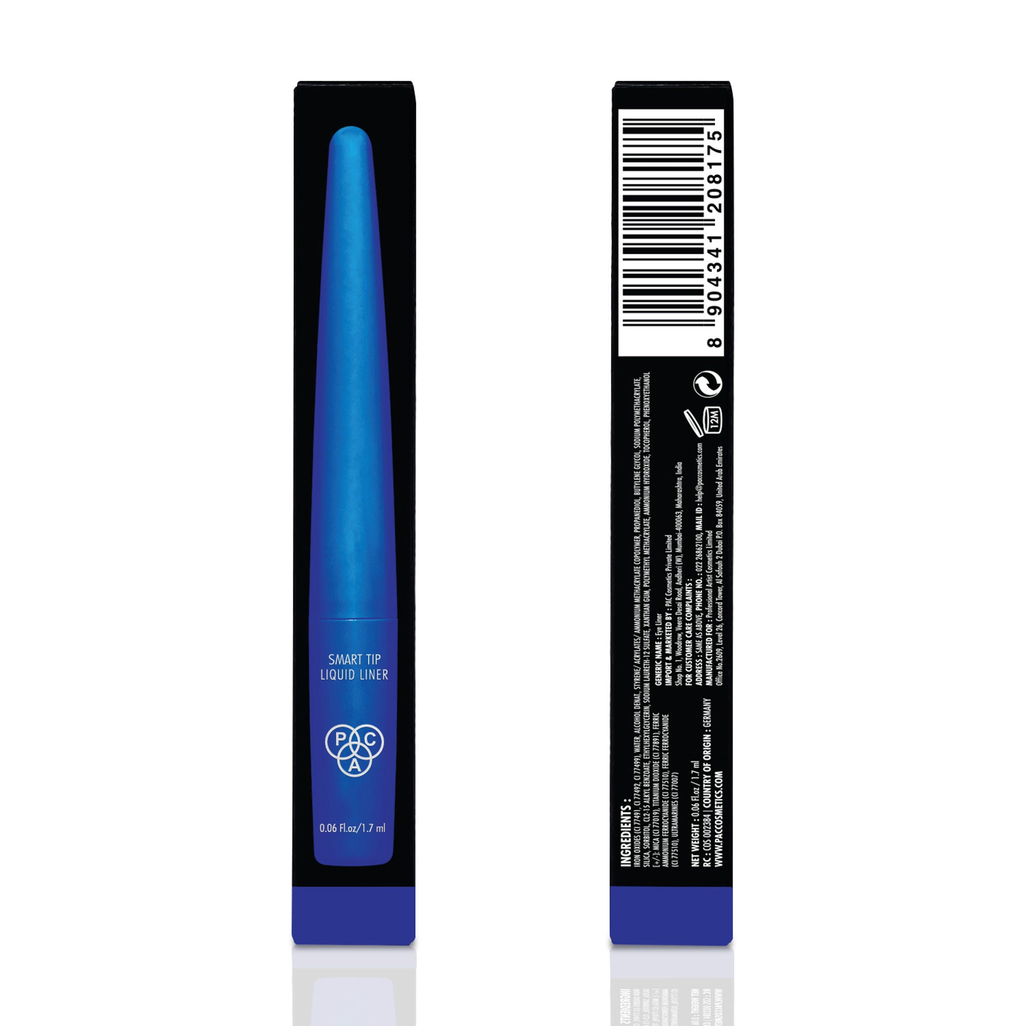 PAC Studio Smart Tip Liquid Liner - Electric Blue