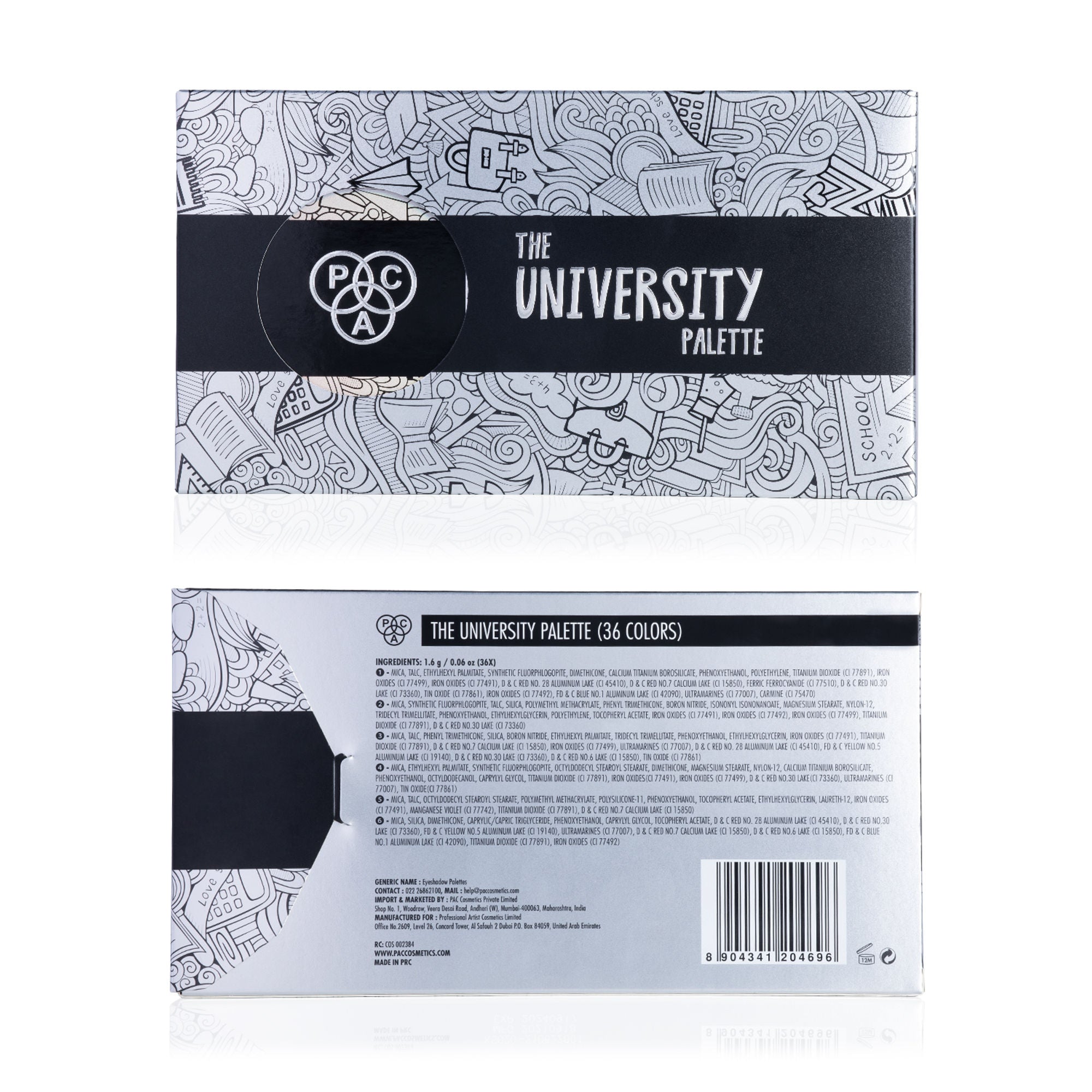 PAC Studio The University Palette X36