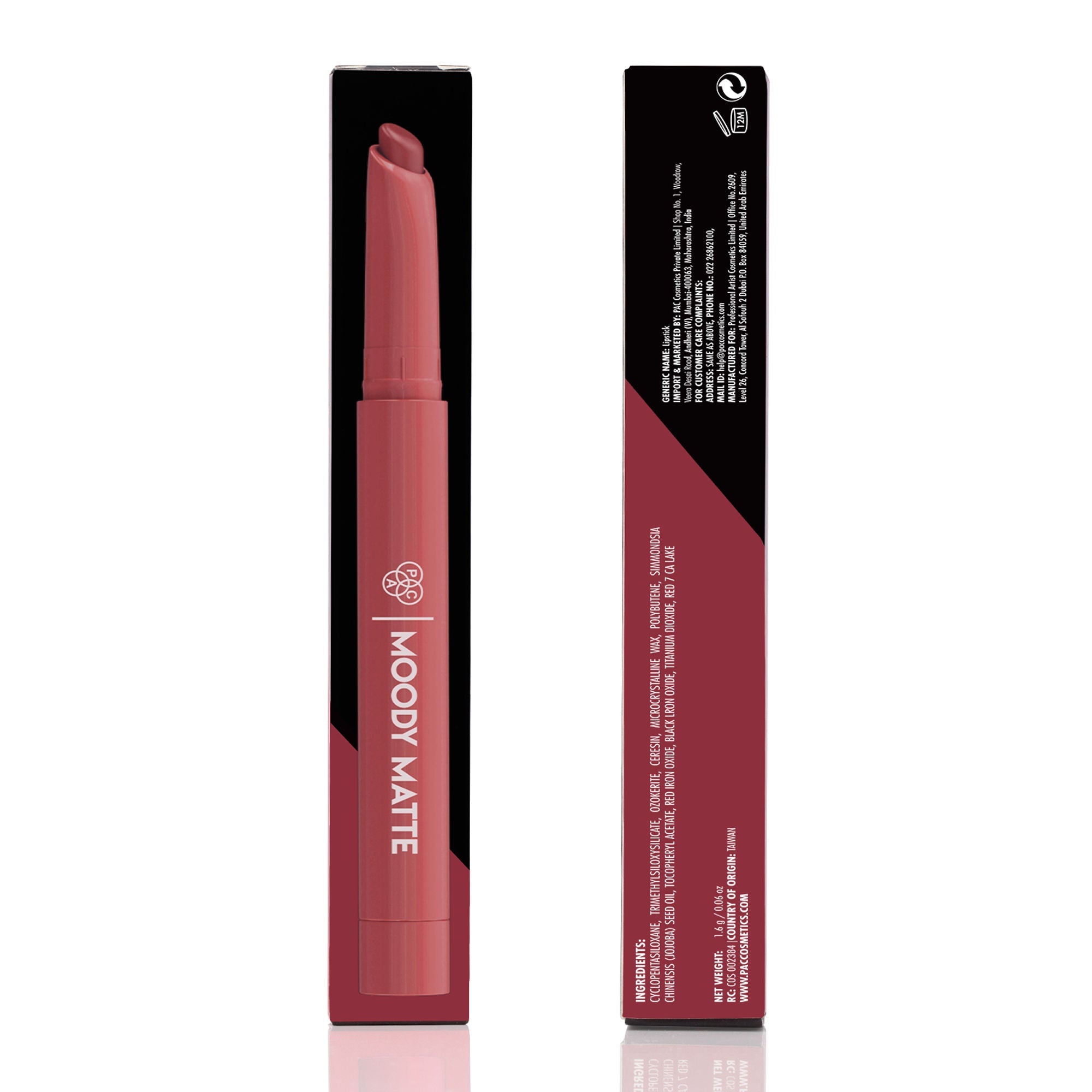 PAC Studio Moody Matte Lipstick - Date Night