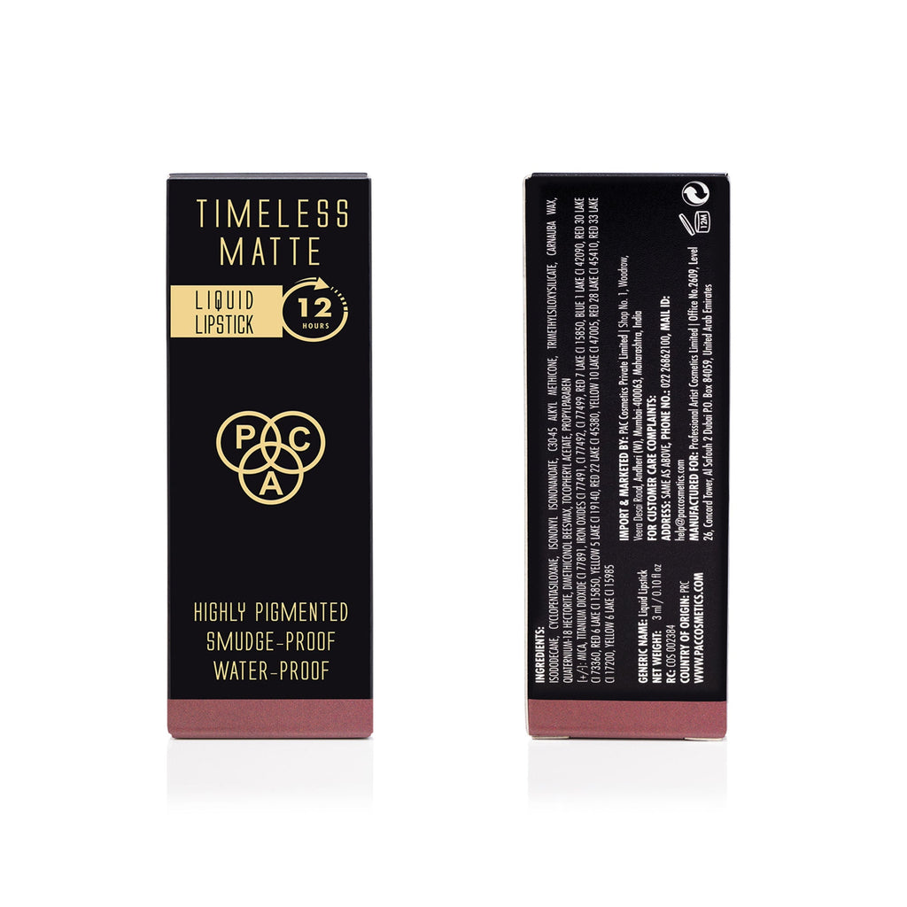 PAC Studio Timeless Matte Mini Lipstick - Nutty Doodle - Distacart