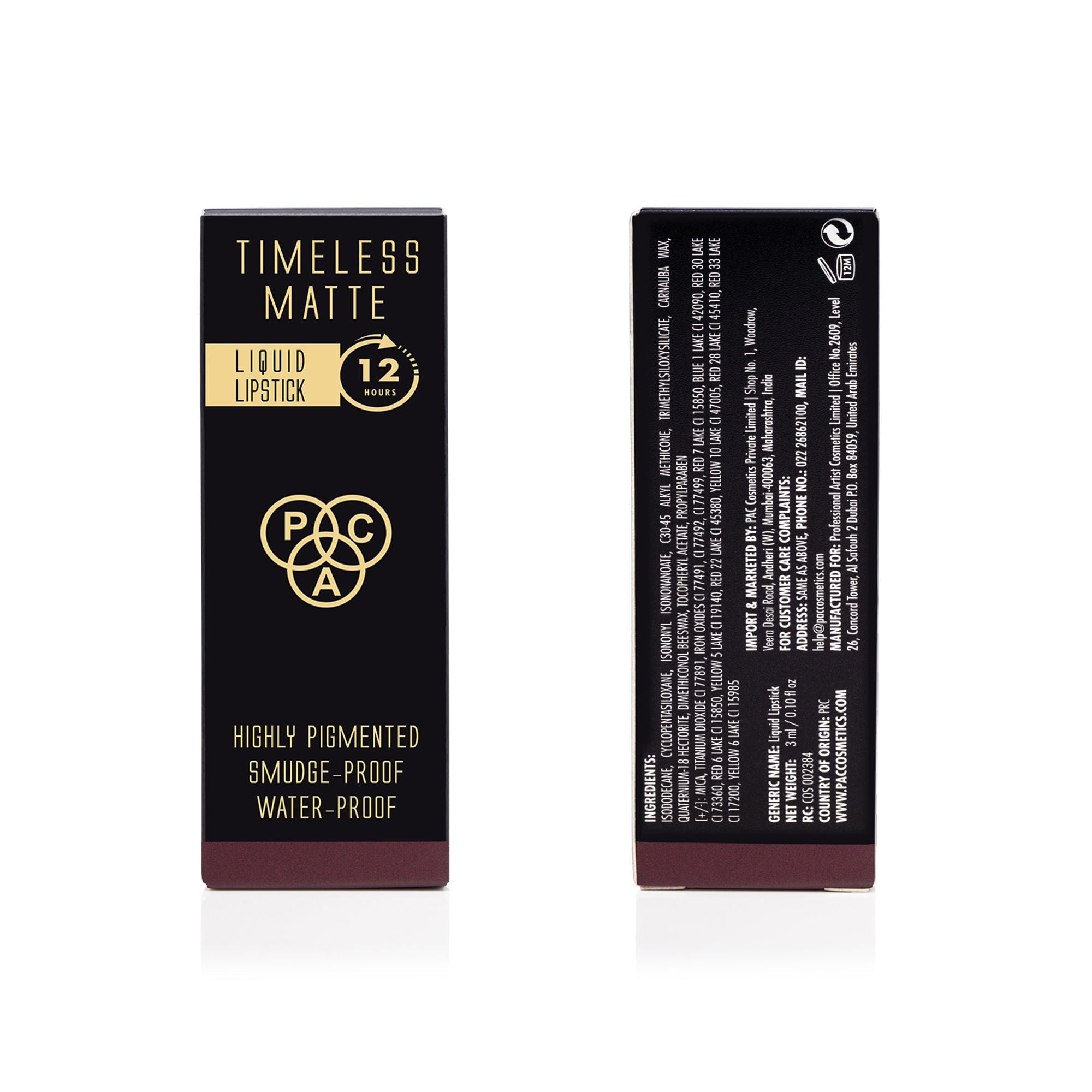 PAC Studio Timeless Matte Mini Lipstick - Broken Heart - Distacart
