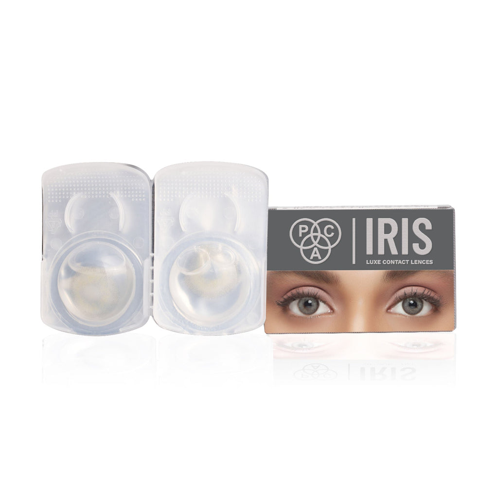 PAC IRIS LUXE Daily Lenses Moonstone - Comfortable Natural Looking Lenses, Soft Non-Irritating
