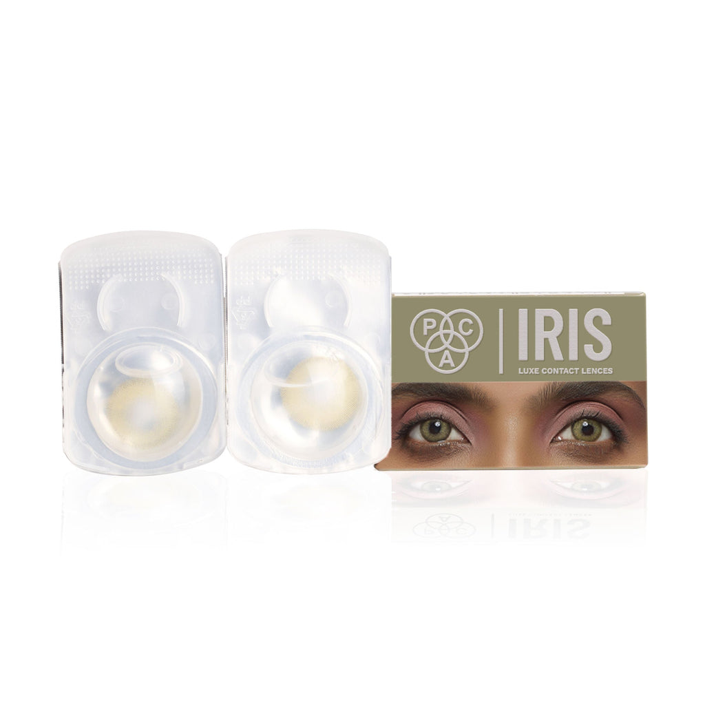 PAC IRIS LUXE Daily Lenses Topaz - Comfortable Natural Looking Lenses, Soft Non-Irritating