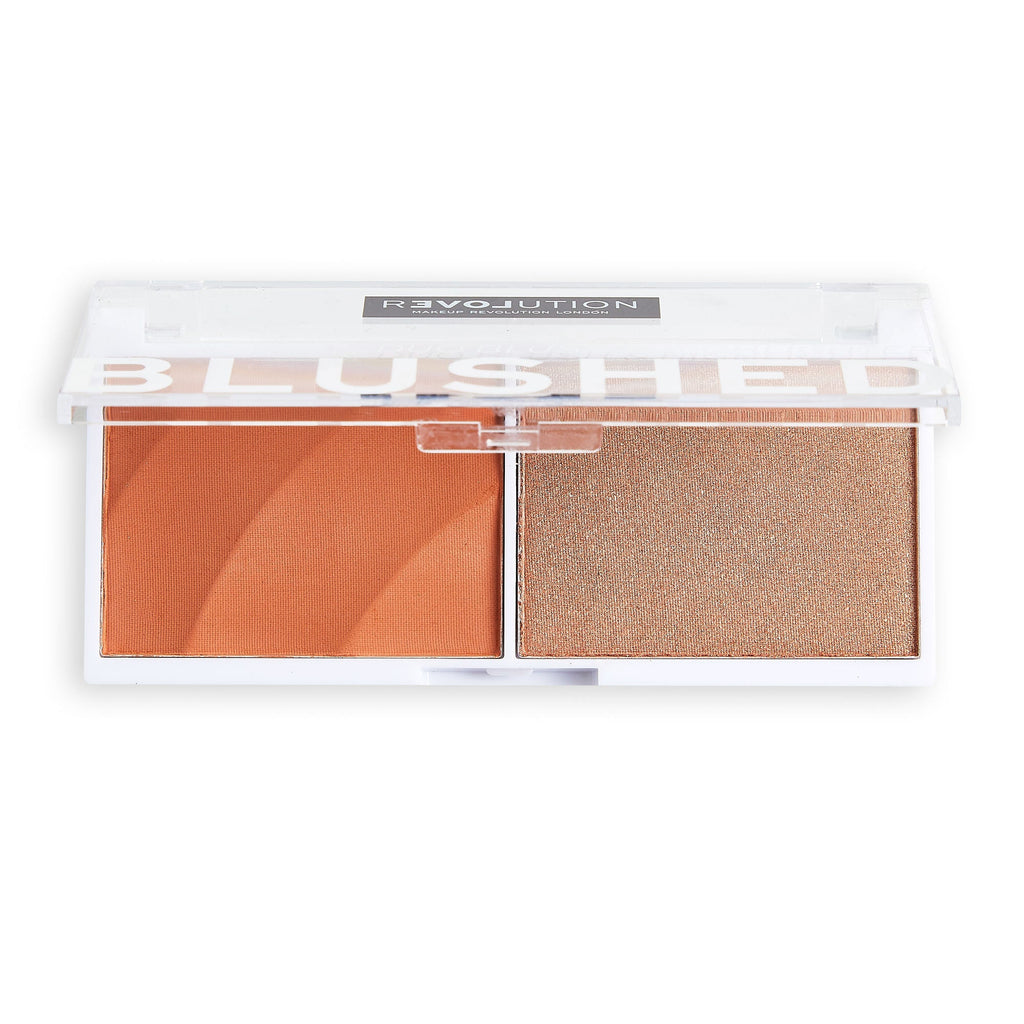 Revolution Relove Colour Play Blushed Duo Baby - Queen - Distacart