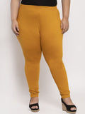 TAG 7 Women Plus Size Churidar-Length Leggings