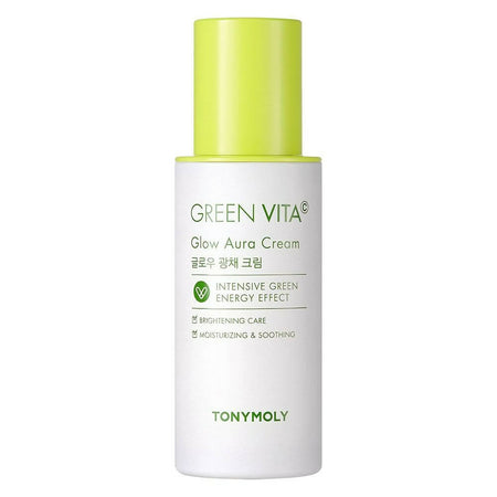 Tonymoly Green Vita C Glow Aura Cream - Korean Skincare