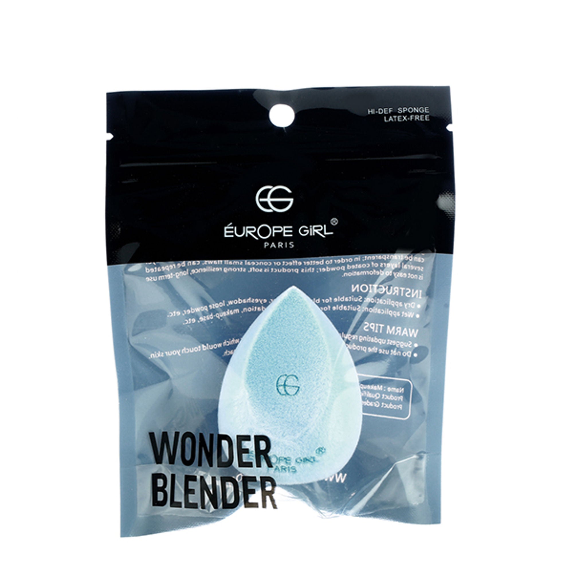 Europe Girl Micro Fiber Velvet Blender - Blue