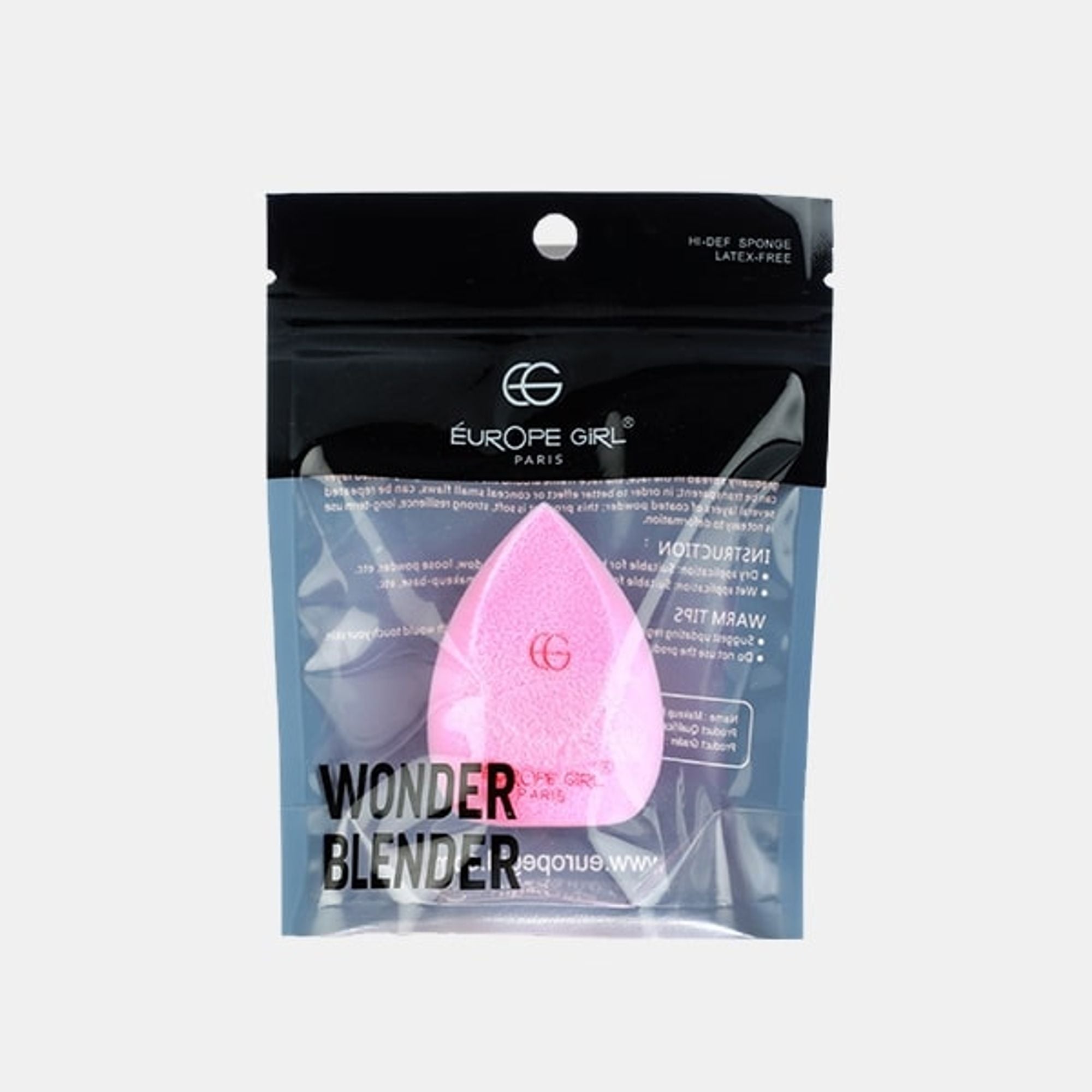 Europe Girl Micro Fiber Velvet Blender - Pink