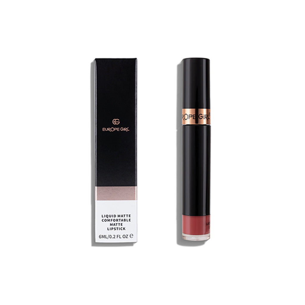 Europe Girl Comfortable Matte Liquid Lipstick - 07 Victoria