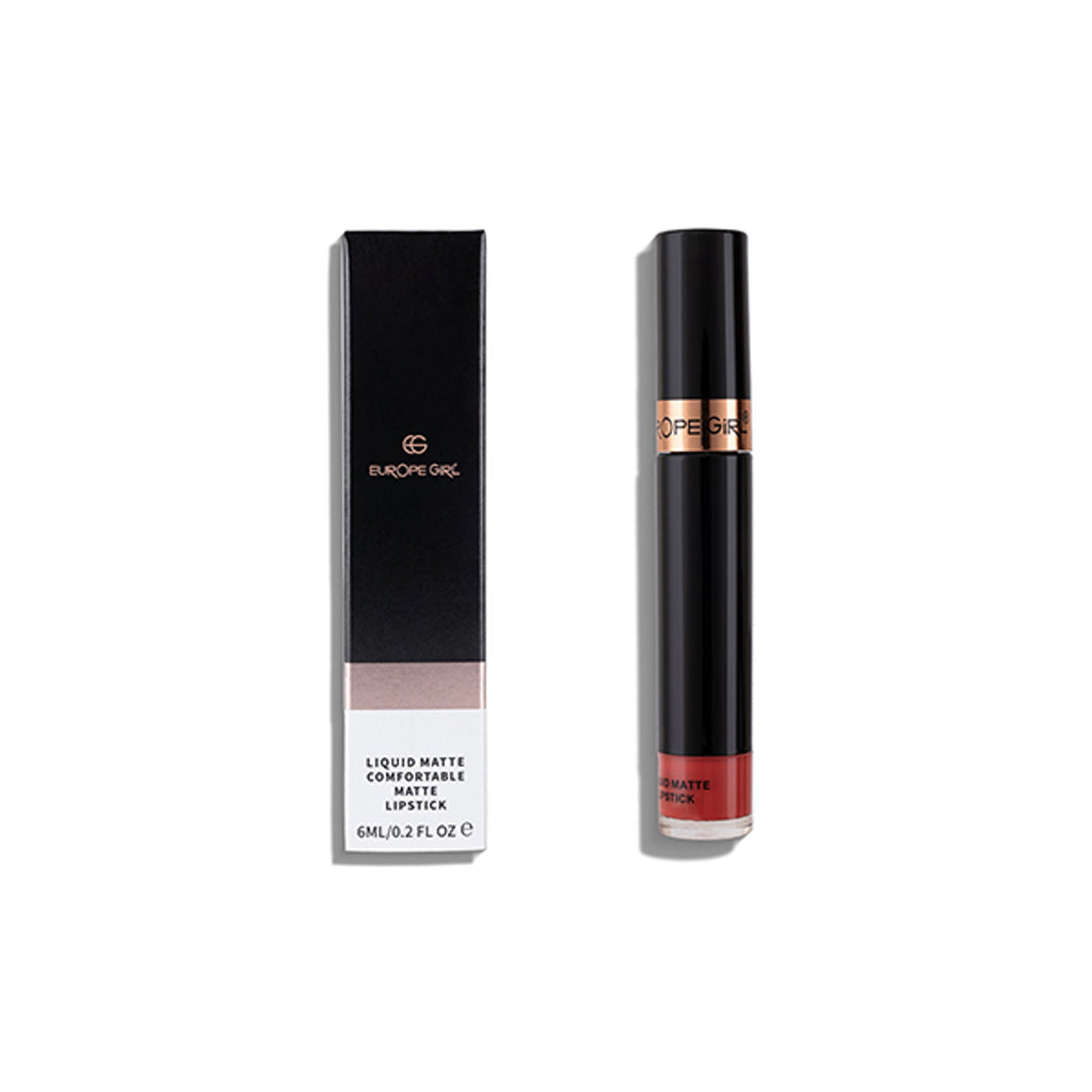 Europe Girl Comfortable Matte Liquid Lipstick - 19 Harley