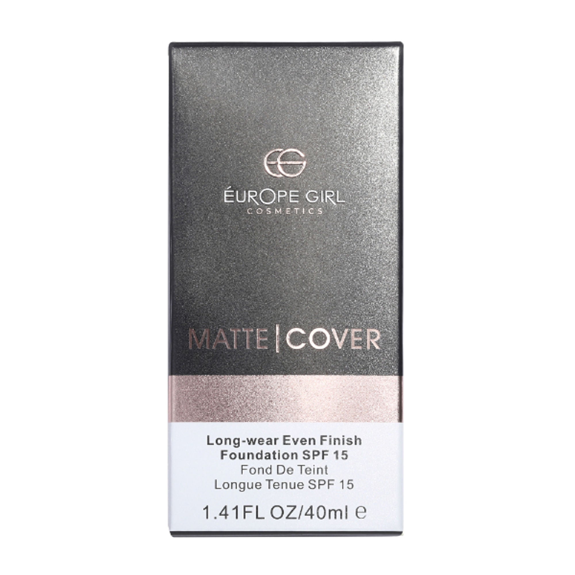 Europe Girl Matte Cover Foundation SPF 15 - 120 Light Medium Yellow Undertone