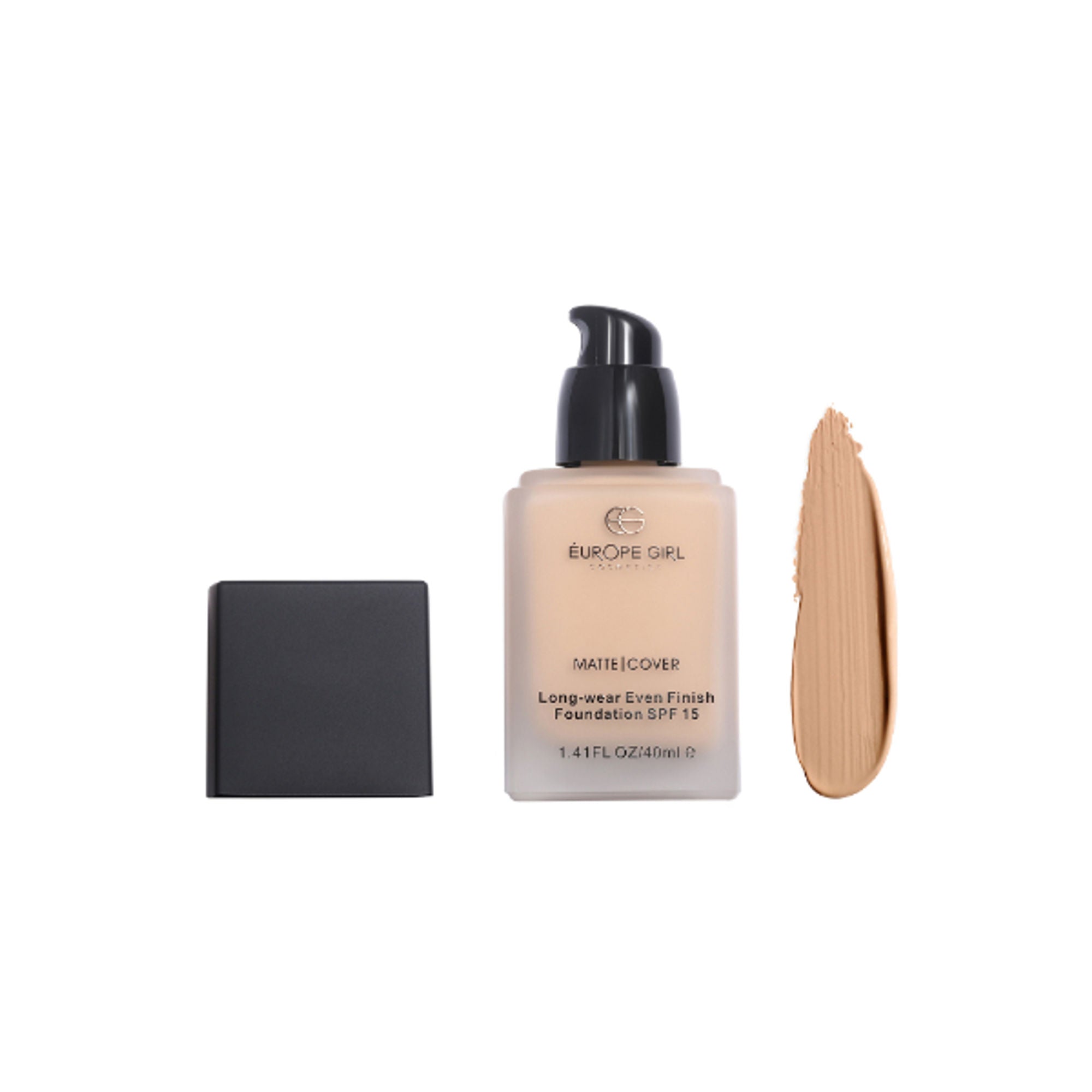 Europe Girl Matte Cover Foundation SPF 15 - 130 Medium Pink Undertone