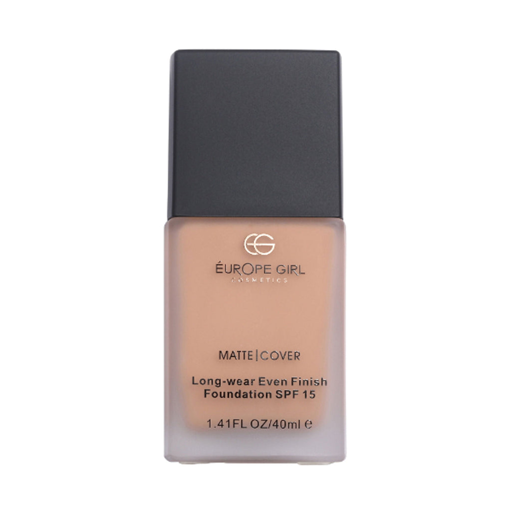 Europe Girl Matte Cover Foundation SPF 15 - 190 Dark Pink Undertone
