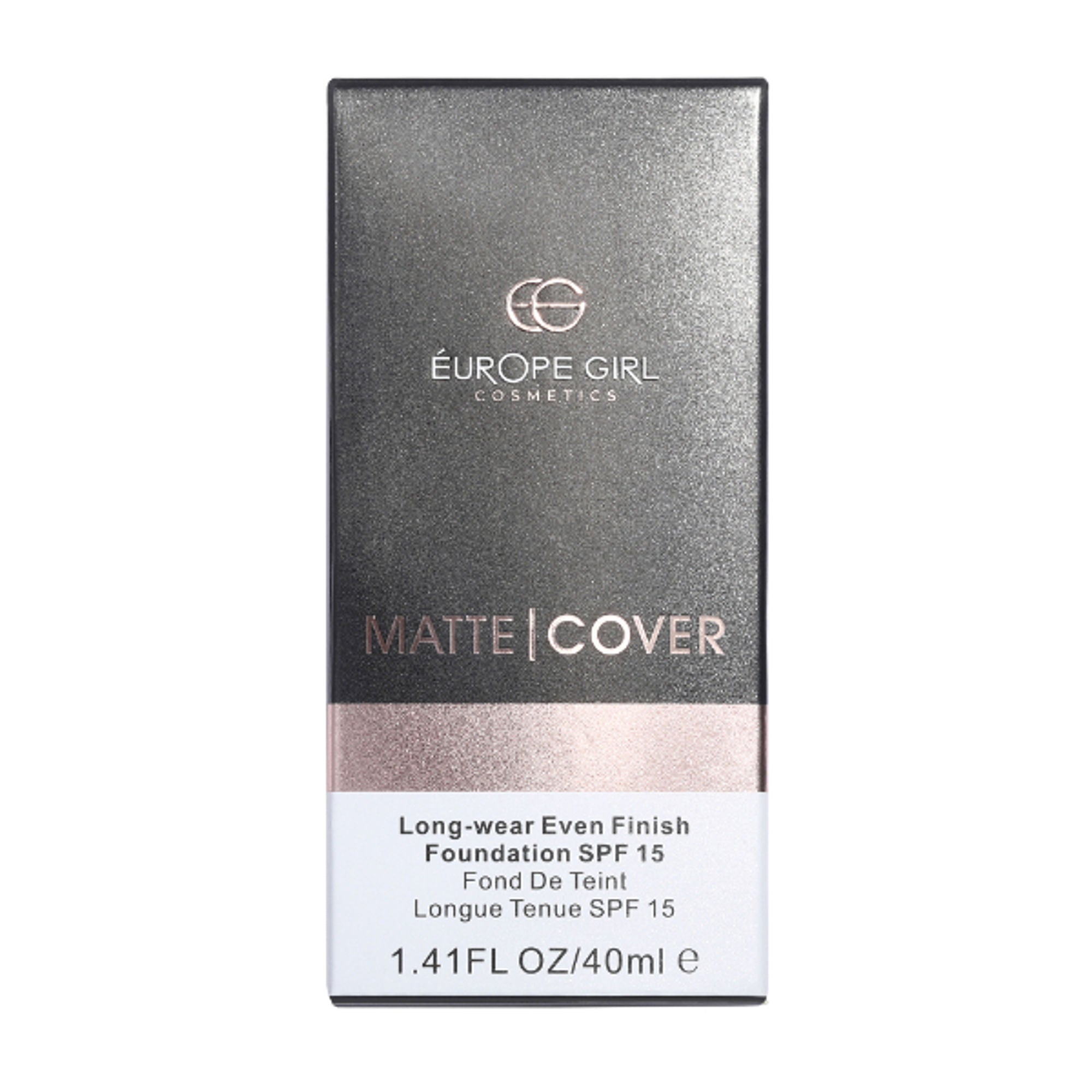 Europe Girl Matte Cover Foundation SPF 15 - 190 Dark Pink Undertone