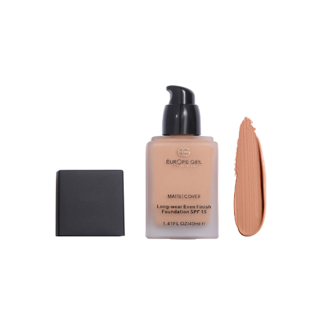 Europe Girl Matte Cover Foundation SPF 15 - 190 Dark Pink Undertone