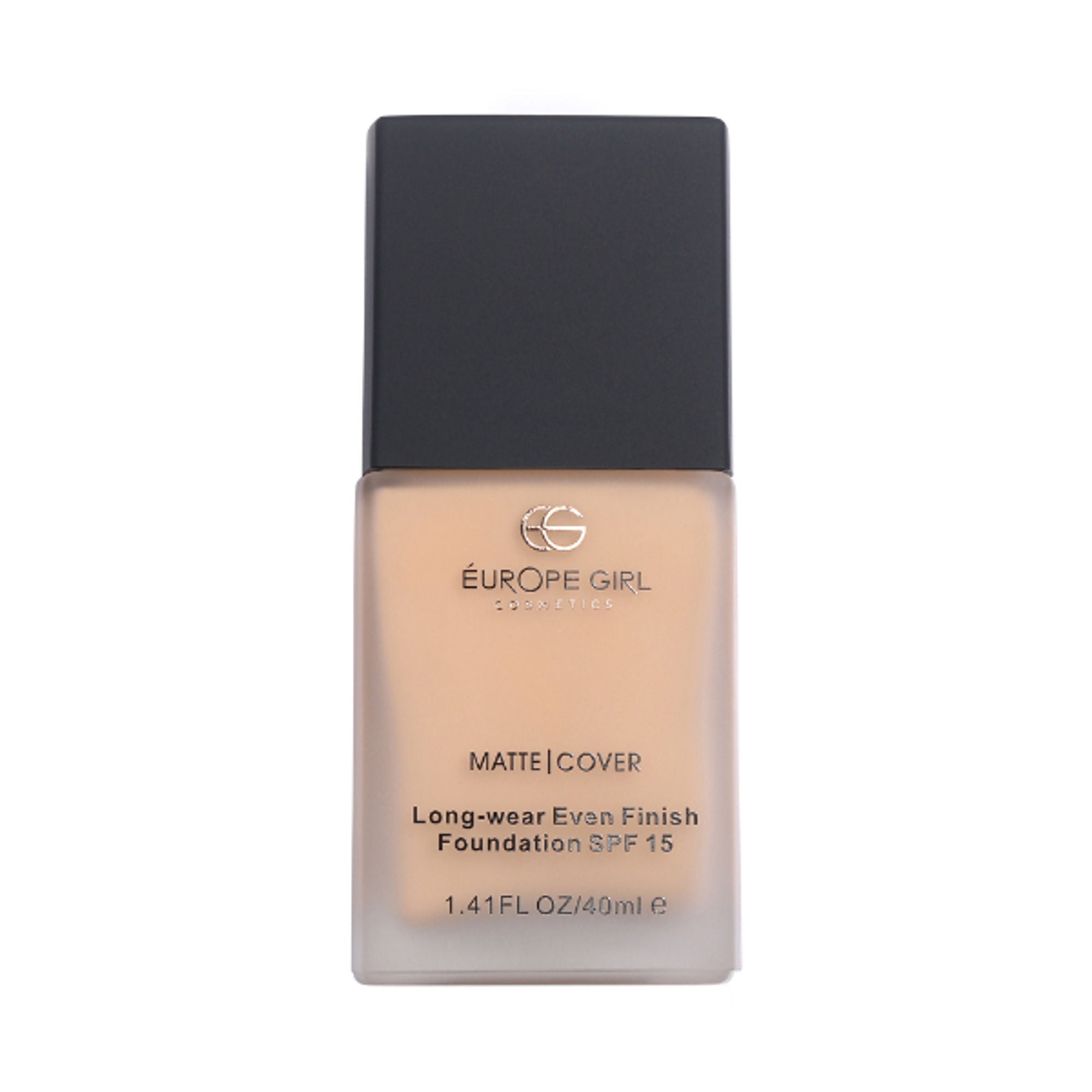 Europe Girl Matte Cover Foundation SPF 15 - 125 Medium Natural Undertone