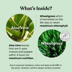 Kapiva Ayurveda Aloe Vera + Wheatgrass Juice