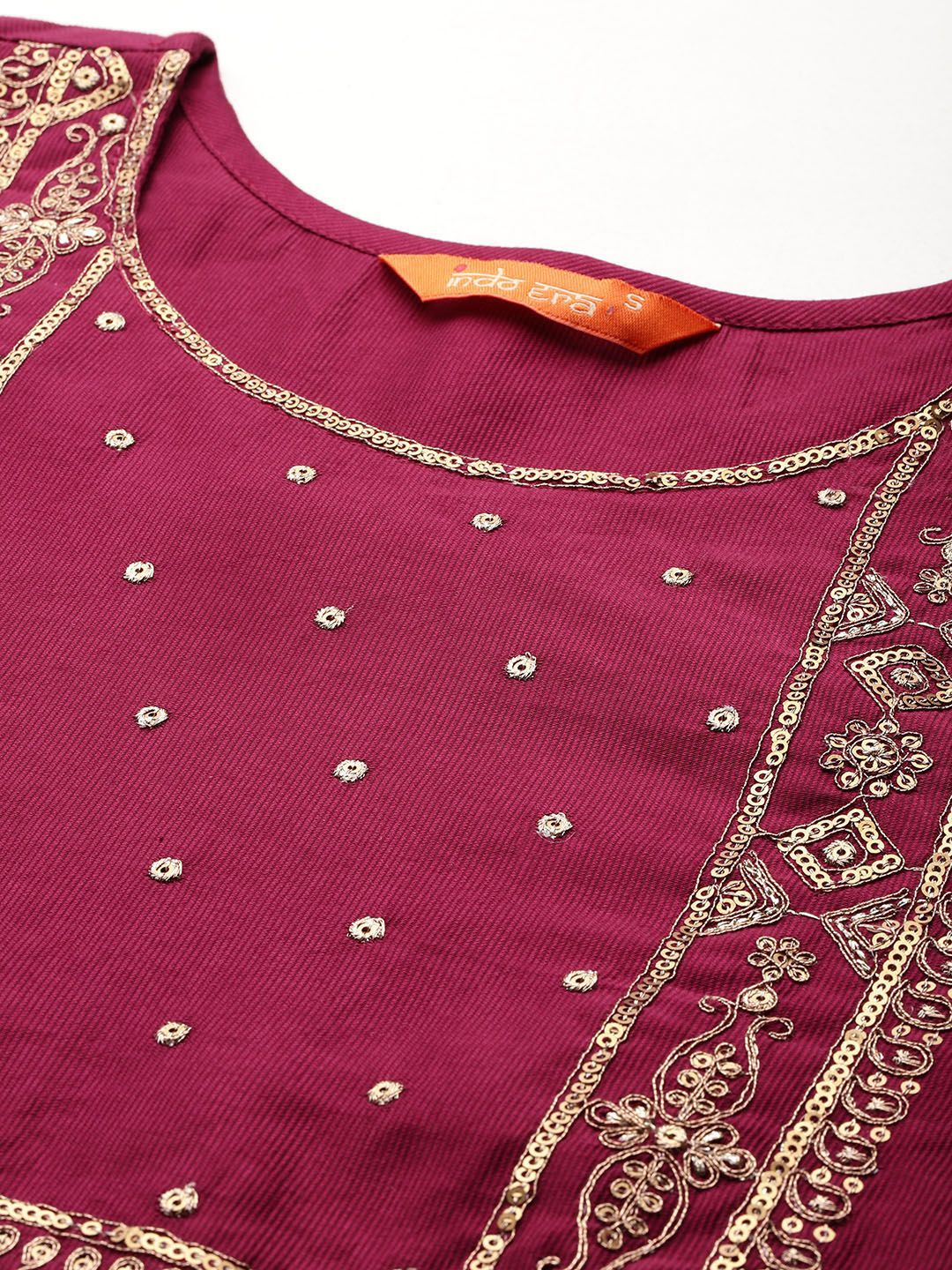 Indo Era Women Embroidered Straight Kurta Set - Distacart