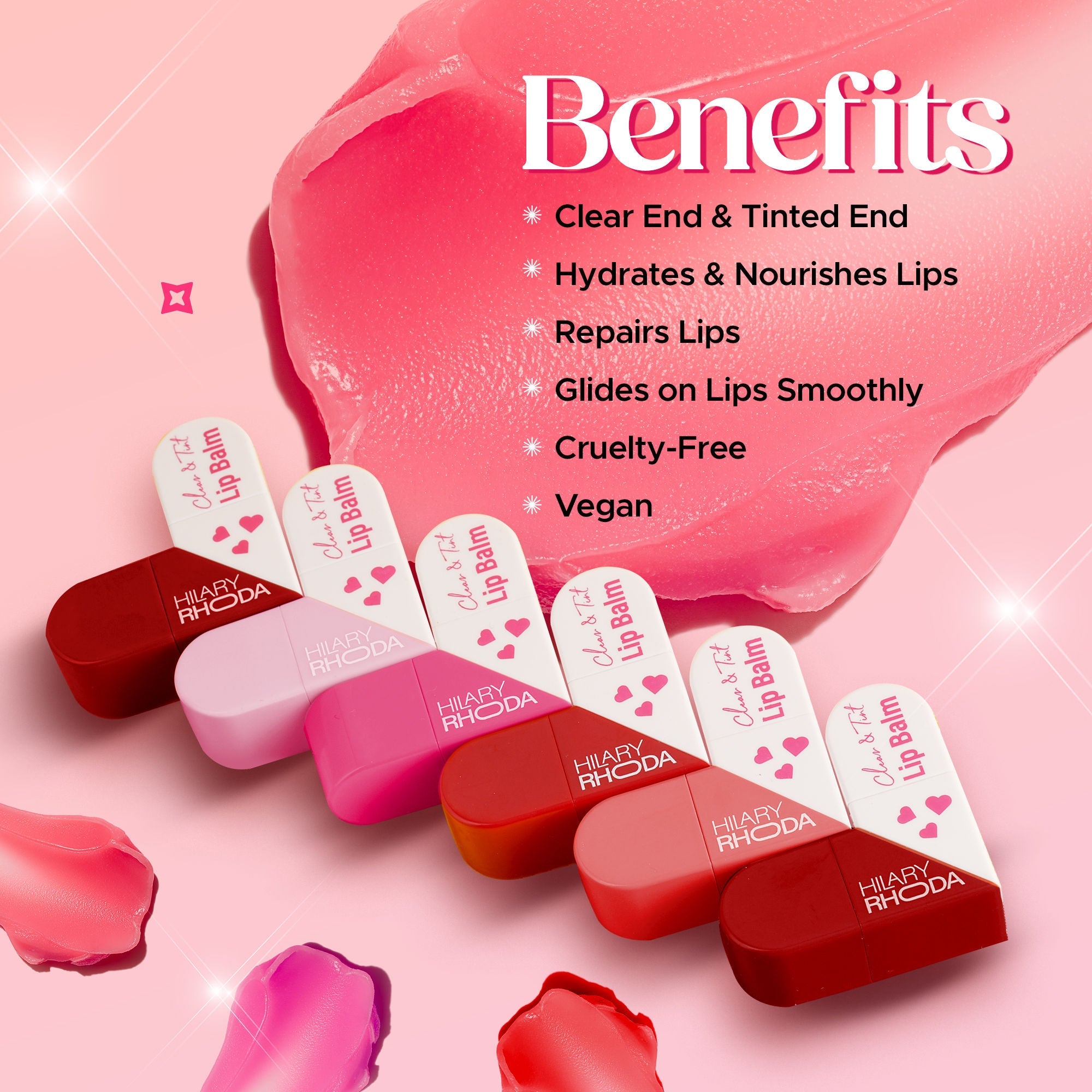 Hilary Rhoda Clear & Tint Lip Balm - Distacart