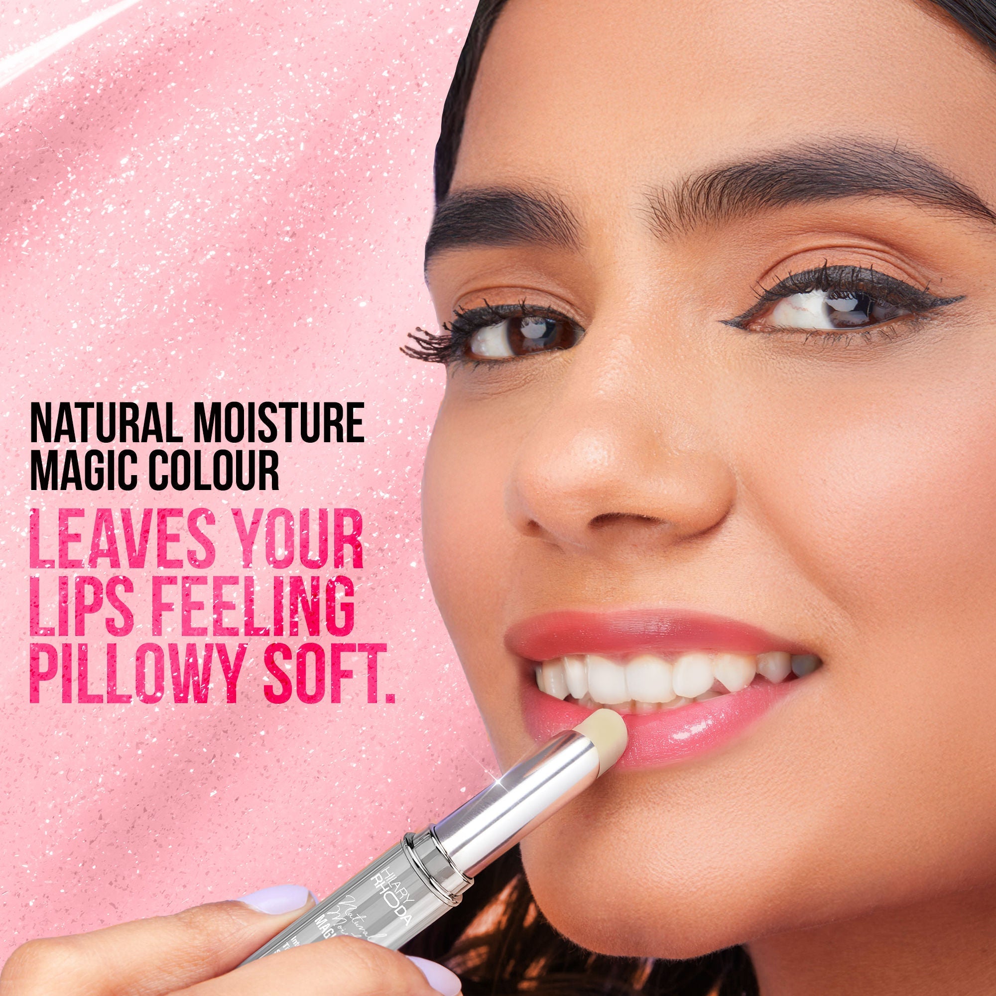 Hilary Rhoda Natural Moisture Magic Colour Lip Balm - Distacart