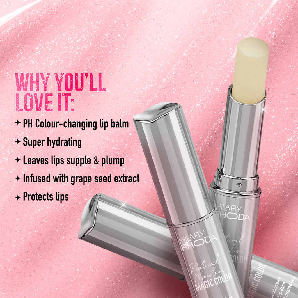 Hilary Rhoda Natural Moisture Magic Colour Lip Balm - Distacart