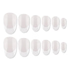 shills professional reusable press on nails french oval spn712