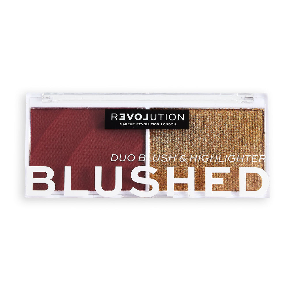 Revolution Relove Colour Play Blushed Duo Baby - Wishful