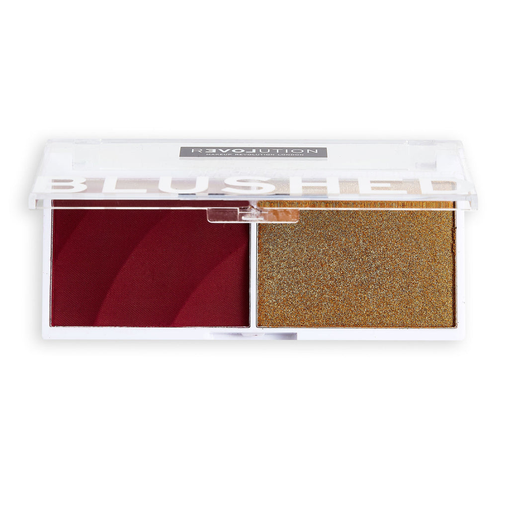 Revolution Relove Colour Play Blushed Duo Baby - Wishful - Distacart