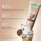 mCaffeine Pore Clear Coffee Cookie Face Scrub for Blackheads & Tan Removal