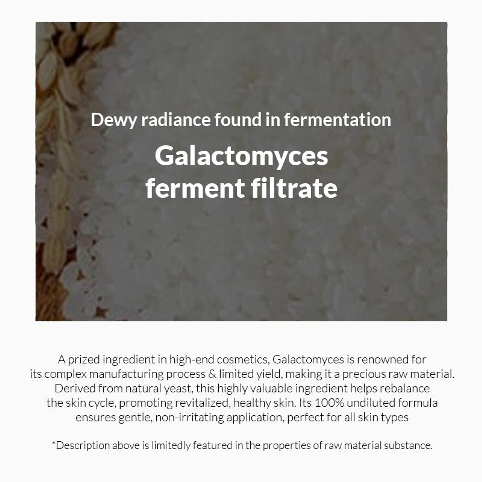 Mixsoon Korean Galactomyces Ferment Essence, Brightens & Smoothens Skin with Galactomyces