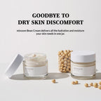 Mixsoon Bean Cream, Deep Hydration, Brightens Dull Skin & Nourishes with Fermented Beans
